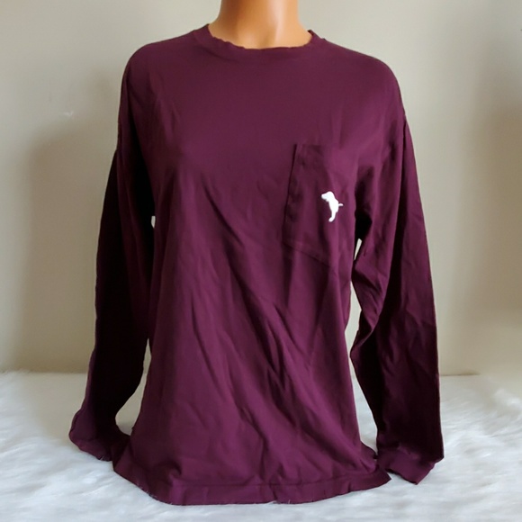 PINK Victoria's Secret Tops - PINK VICTORIA'S SECRET LONG SLEEVE SIZE M